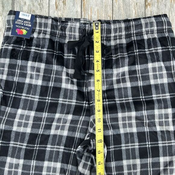 Men’s Fruit of The Loom Comfy Cozy Lounge Fleece Pajama Pants 2-Pack Size L - Picture 4 of 16